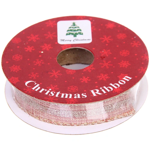 Лента для декорирования Млечный путь 1,5 см, 2,7 м, Персиковый_5