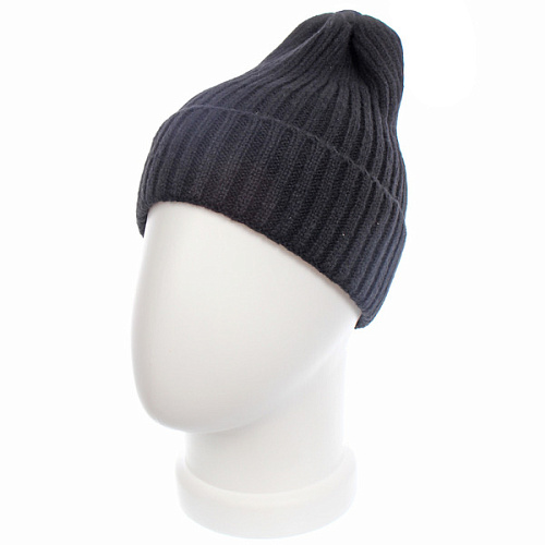 Шапка зимняя ZIMA, лапша, бинни, цвет черный, 58р (лейбл Ultramarine)_5