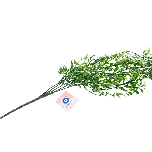 Лиана искусственная Green garden 75см иглица ампельная, цвет зеленый_4