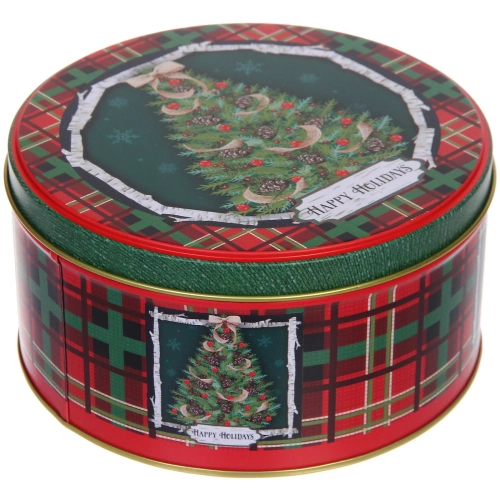 Банка жестяная "Дедушка Мороз" 700мл 13,5*5,8см