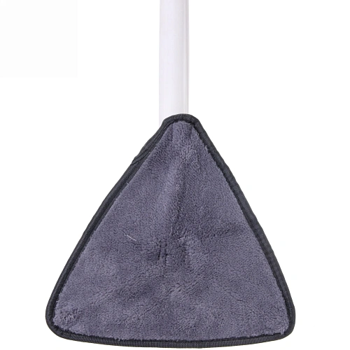 Швабра треугольная с отжимом, ручка 130 см цвет белый_8