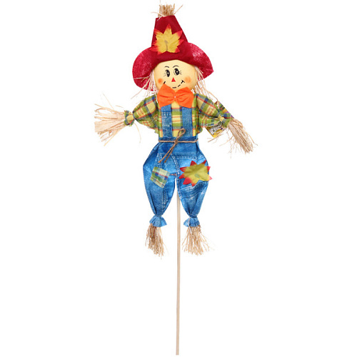 Фигура садовая Пугало - Кузя 50 (70) см ДоброСад_3