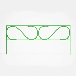 Заборчик садовый "Узкий" 37*82*410см (5 деталей)