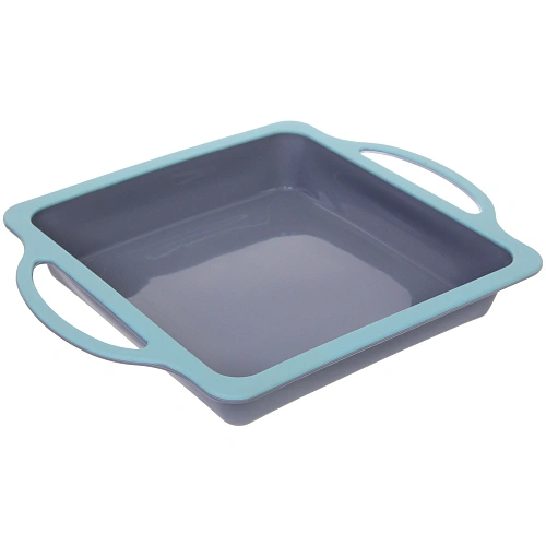 Форма силиконовая CooKstyle квадратная с ручками, 20294см, с металлической вставкой_5