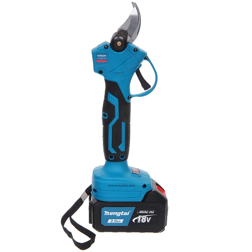 Набор пила цепная+секатор аккум+телескопический удлинитель 2м Mengtai (18В, 2,0Ач Li-ion аккум 2шт, ЗУ 2 цепочки) MGT-4K_3