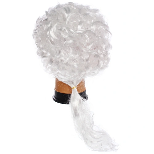 Парик карнавальный Империя, Белый_8
