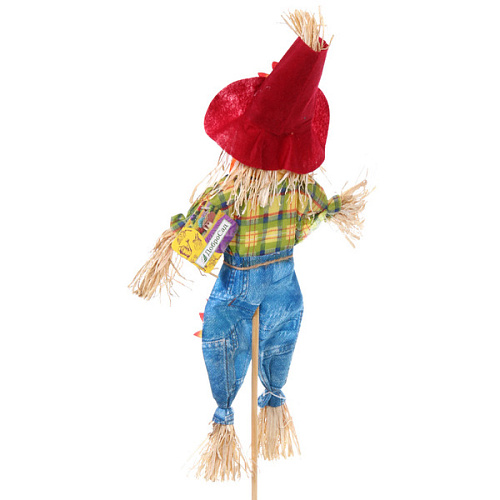 Фигура садовая Пугало - Кузя 50 (70) см ДоброСад_4