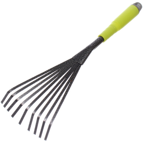 Грабельки веерные "Садовник" 40см пластиковая ручка ДоброСад