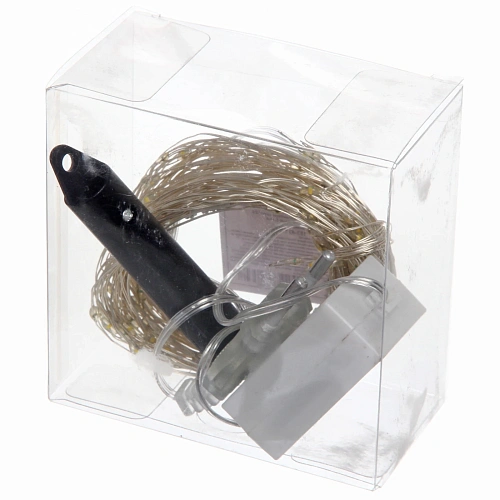 Гирлянда для дома Волшебный хвост 2,0 м, 8 нитей,  160 ламп, Теплый белый (постоянное свечение)_9