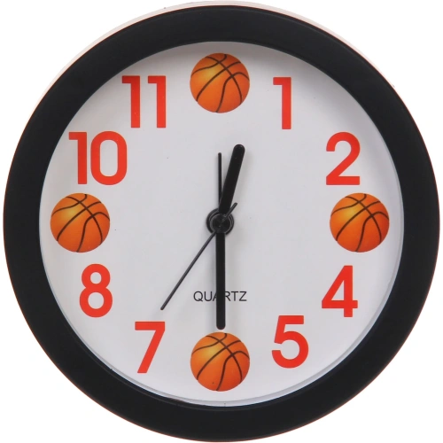 Будильник "Баскетбол" 12*4см черный