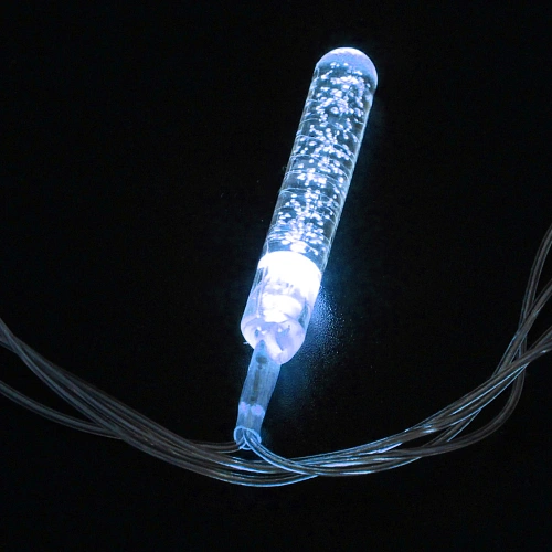 Гирлянда для дома 4,0 м 20 ламп LED с насадками ЛЬДИНКА, прозрачпров, 1 режим,IP-20 Белый (возможность соединения)_3