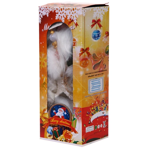 Дед Мороз - Лесовичок Лесной волшебник 30 см, Белый_6