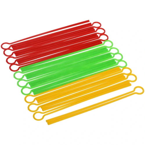 Бигуди 3 в 1 20шт "KUDRI", зиг-заг, афрокудри и волна, цвет микс, 21.5см, d-05.см (в прозрачной косметичке и бантик)