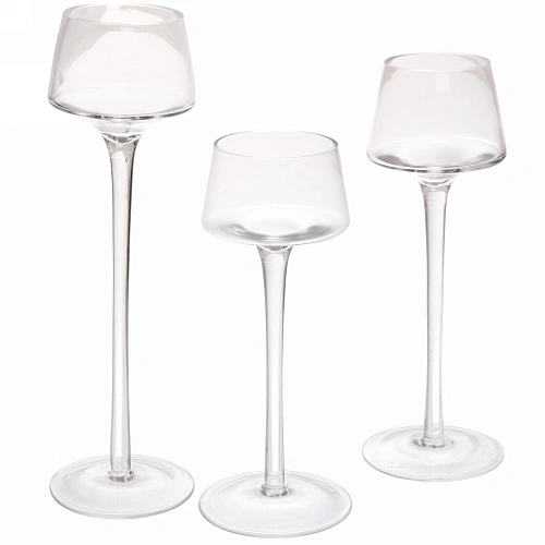 Подсвечники в наборе 3шт Сrispy 7,520,23,26см _2