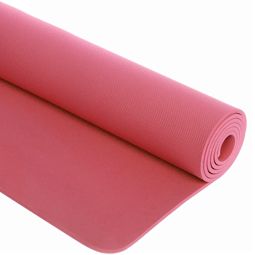 Коврик для йоги 6 мм 173х61 см Умиротворение EVA, фуксия_3