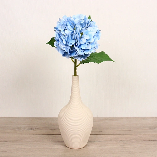 Цветок искусственный Natur 46см Гортензия голубая_7