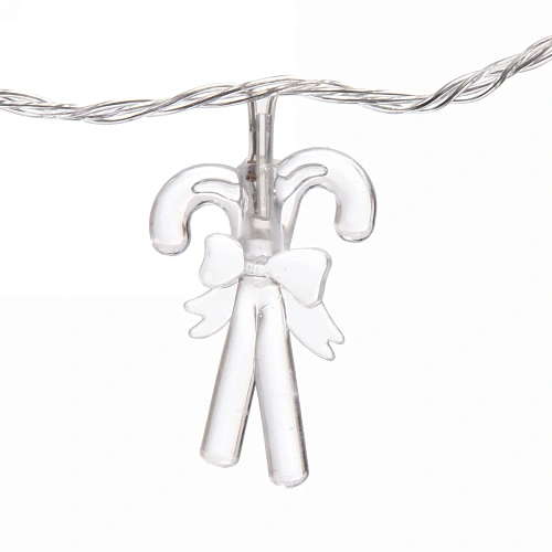 Гирлянда для дома 4,0 м 20 ламп LED с насадками КОНФЕТКИ, прозрачпров, авторежим,IP-20 RGRB (возможность соединения)_6