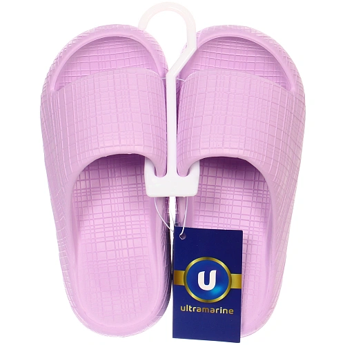 Шлепанцы женские AZHUR, цвет лавандовый, р-р 38-39_5