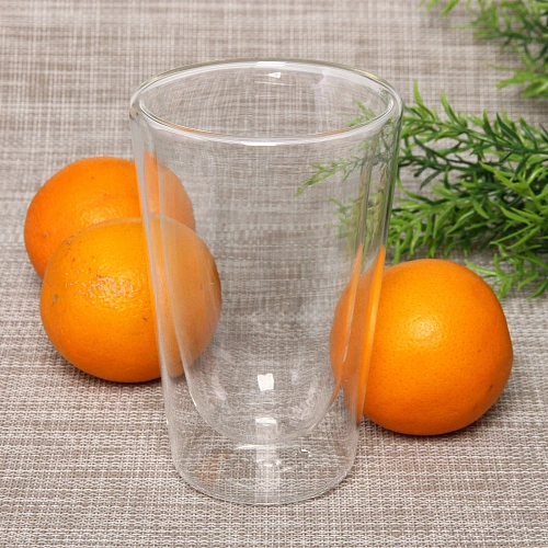 Стакан стеклянный с двойными стенками 450мл Хай-Тек 913,5см_5