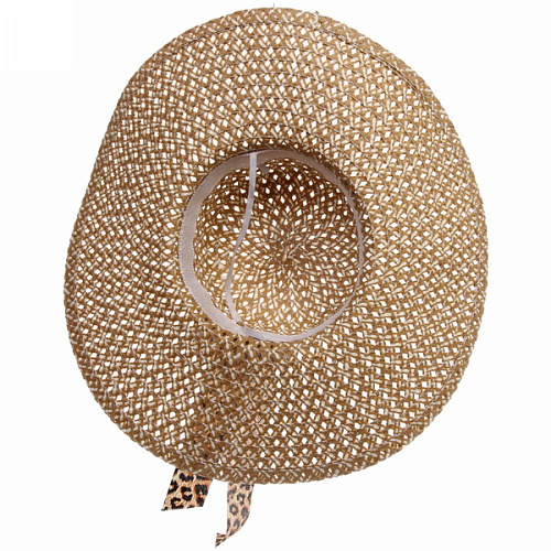 Шляпа женская с широкими полями TiraMiSu- Стелла, микс 8 цветов, р58, ширина полей 14 см_7