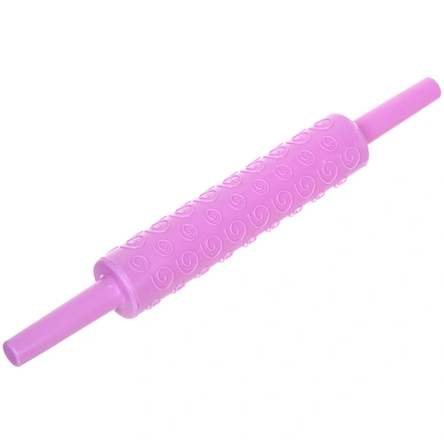 Скалка пластмассовая фигурная Кружочки 253см _4