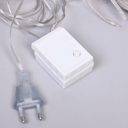 Гирлянда для дома ЗАНАВЕС Звездный путь3м (водопад) 281 лампа LED, 7 режимов, IP-20220v, Теплый белый_7