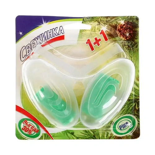 Освежитель для унитазов Свежинка 2шт Лес (12)