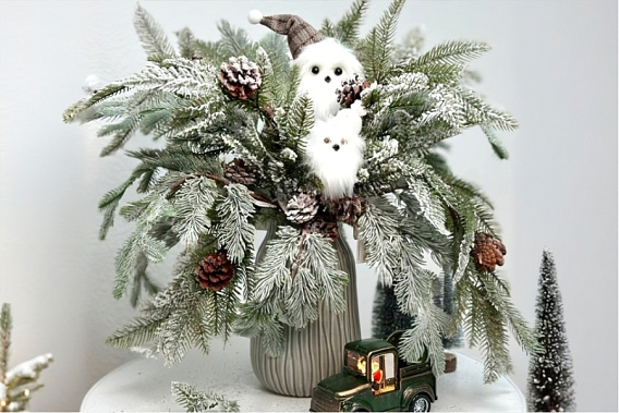 Заснеженное утро