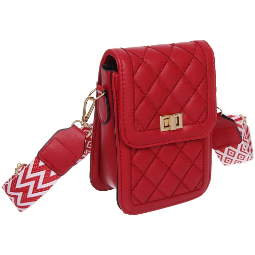 Сумка женская через плечо Шанти, цвет бордовый, 196,5133,5см (лейбл Ultramarine)_8