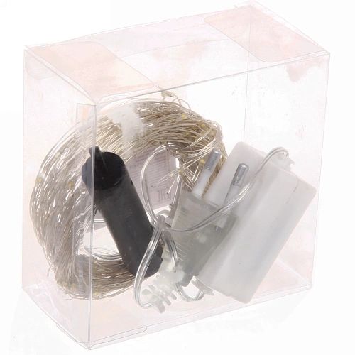 Гирлянда для дома Волшебный хвост 2,0 м, 8 нитей,  160 ламп, Теплый белый (постоянное свечение)_4