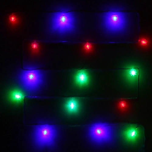 Гирлянда для дома 4,0 м 20 ламп LED с насадками ШИШКА ЛЕСНАЯ, прозрачпров, авторежим,IP-20 RGRB (возможность соединения)_4