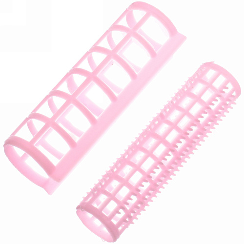 Бигуди пластмассовые с зажимом 5шт Beauty Room, цвет розовый и мятный, 72,5см_7