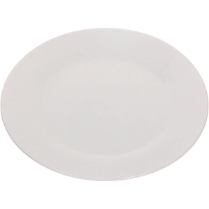 Тарелка керамическая "Белая классика" 20см плоская
