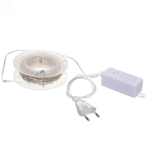 Гирлянда для дома НИТЬ Роса 20 м 200 ламп LED, 8 реж,IP-20, Мультицвет_6