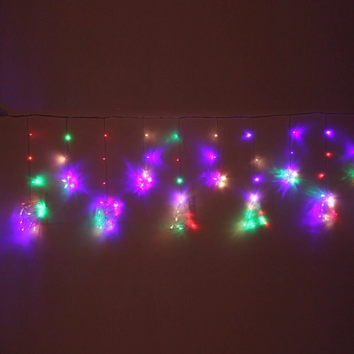 Гирлянда для дома БАХРОМА Волшебство ш2,5 м в0,60,9м 126 ламп LED, IP-20, Мультицвет (возможность соединения)_15
