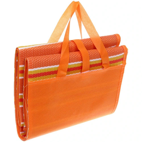 Коврик складной для пляжа и пикника Отпуск 18090 см, оранжевый_4
