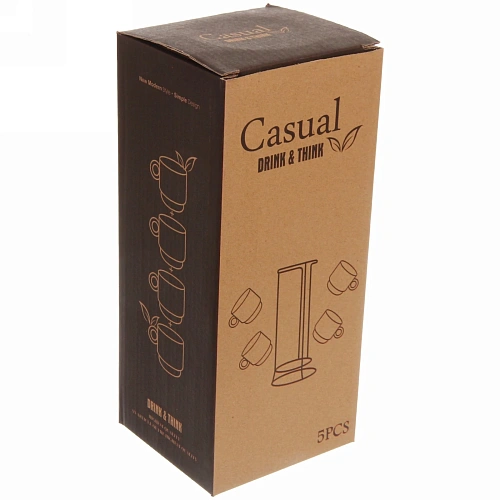 Набор кружек на стойке 280мл Котик_5