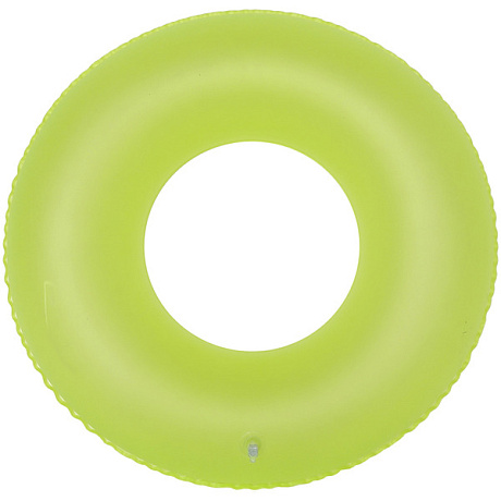 Круг надувной для плавания 70 см Желтый неон