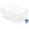 Корзина металлическая универсальная "ФАРГО", цвет белый, 28*22.5*12см (лейбл)