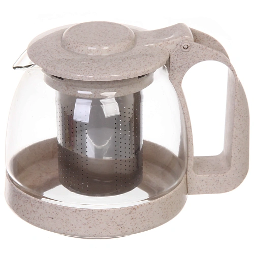 Чайник заварочный стеклянный 700 мл с металлическим ситом "Naturel"