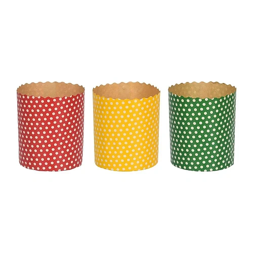 Набор бумажных форм для выпечки куличей Пасхальный 0,3л d 78,5см 3шт Marmiton _7