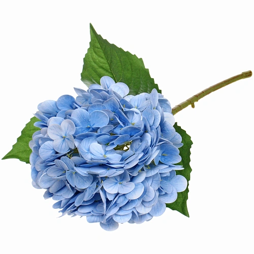 Цветок искусственный Natur 46см Гортензия голубая_6