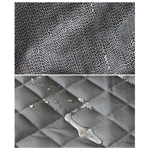 Автогамак для перевозки животных Место Бро, цвет черный, влагозащ ткань, ремень для крепл к ошейнику, 133140см_10