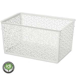 Корзина для хранения универсальная "Linden" светло-серый 6,7л, 29*19*15 см