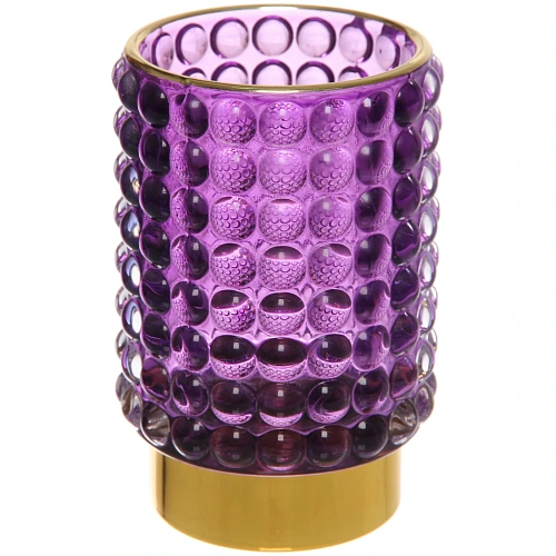Подсвечник Мерцание 8,512,5 см, Фиолетовый_2