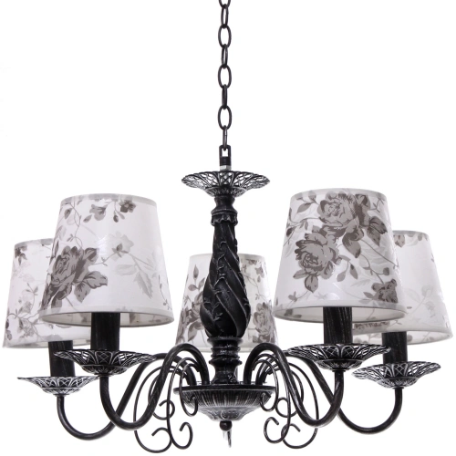 Люстра 5*40Вт 3-6388/5 BG+WT