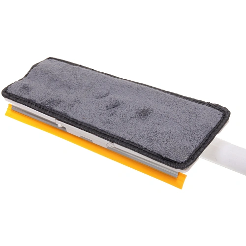 Швабра с отжимом, ручка 125 см Skay цвет белый в комплекте две насадки_6