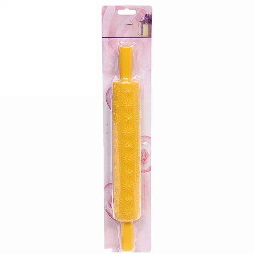 Скалка пластмассовая фигурная Ромашки 375см_10