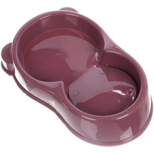 Автокормушка пластиковая ДА БУДЕТ КОРМ!, цвет спелой вишни, 250мл  500гр, 2751825см_6