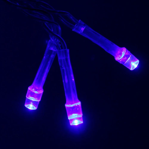 Гирлянда для дома БАХРОМА ш3м в3050см 120 ламп LED, прозрачнпровод, 8 реж, Синий (возможность соединения)_20